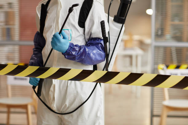 Professional Biohazard technician working in Saukville, WI
